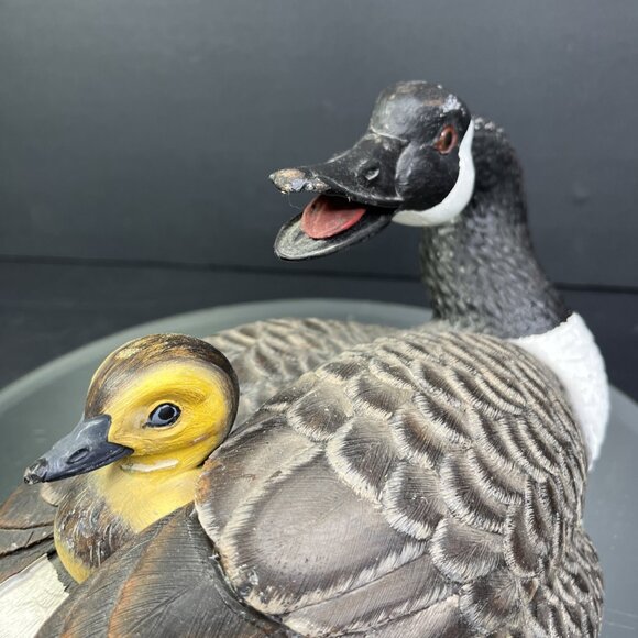 Gosset Wildlife Collection Canada Goose With Chicks 150/2000 Figurine ** READ CA - Picture 4 of 16